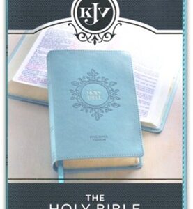 KJV Large-Print Compact Bible--soft leather-look