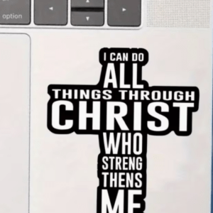 1 piece Vinyl Inspirational Christian Decal Stickers