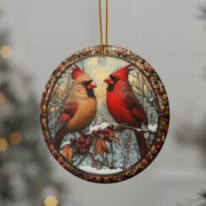 Cardinal Bird Ornament